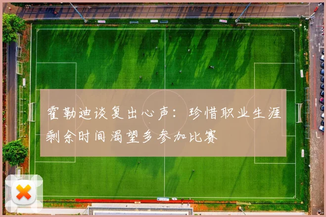霍勒迪谈复出心声：珍惜职业生涯剩余时间渴望多参加比赛